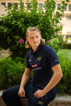 Fredrik Samuelsson of Sweden poses for a portrait