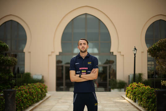 Andreas Kramer of Sweden poses for a portrait