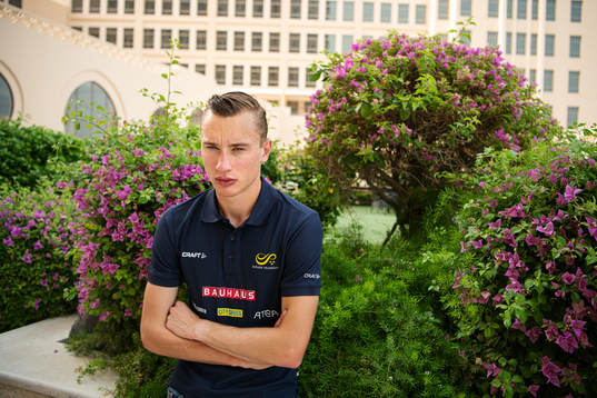 Kalle Berglund of Sweden poses for a portrait