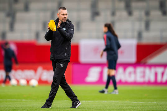 Marcus Lantz, head coach of Göteborg