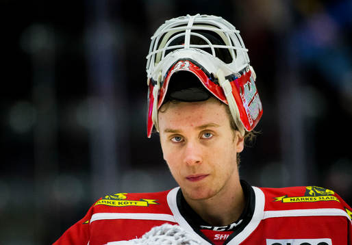 Örebros målvakt Jonas Arntzen deppar