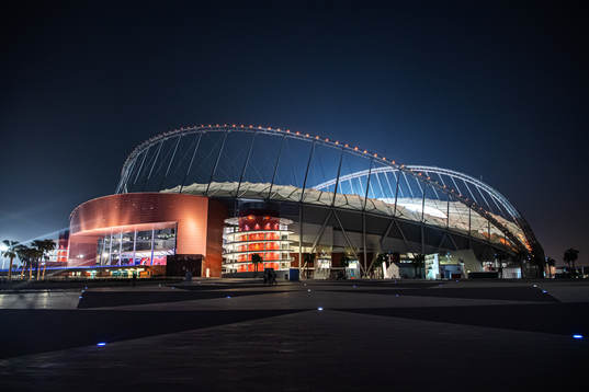 Exterior view of Khalifa International Stadium