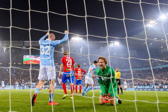 Malmö FFs Jo Inge Berget jublar