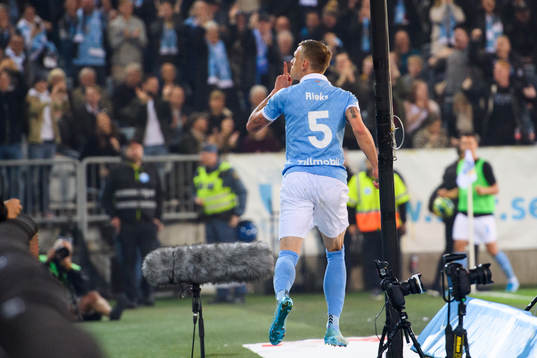 Malmö FFs Sören Rieks jublar