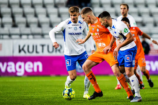 IFK Norrköpings Christoffer Nyman och Sead Haksabanovic