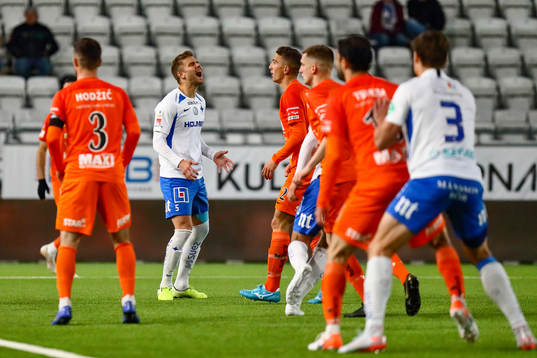 IFK Norrköpings Christoffer Nyman reagerar