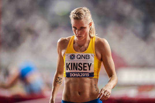 Erika Kinsey of Sweden