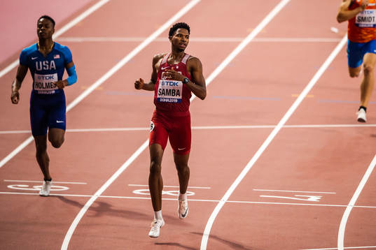 Abderrahman Samba of Saudi Arabia