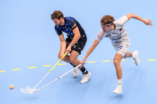 Helsingborgs Nicklas Lidholm och Pixbos Andreas Stefansson