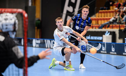 Helsingborgs Arvid Friberg och Pixbos Jesper Andréasson