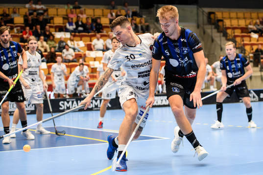 Pixbos Anton Eriksson och Helsingborgs Oliver Johansson