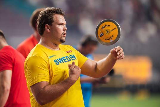 Daniel Ståhl of Sweden