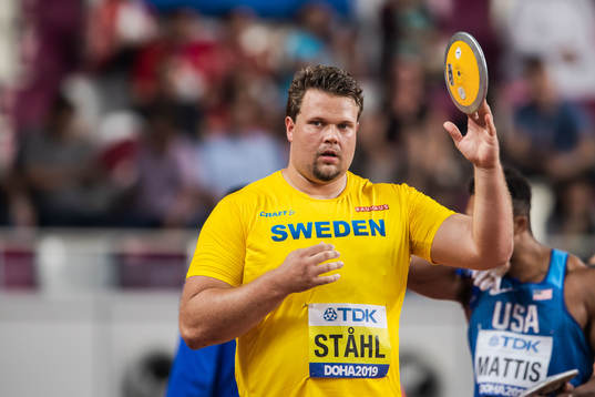 Daniel Ståhl of Sweden