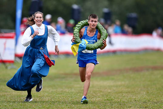 Vinnaren i klassen Män 15 km Emil Millán De La Oliva 18