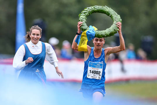 Vinnaren i klassen Män 15 km Emil Millán De La Oliva 18