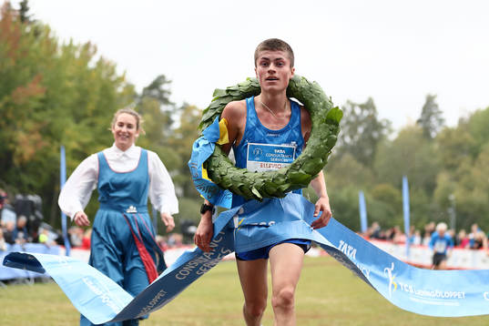 Vinnaren i klassen Män 15 km Emil Millán De La Oliva 18