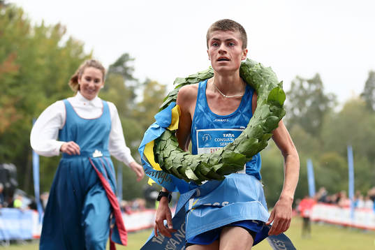 Vinnaren i klassen Män 15 km Emil Millán De La Oliva 18