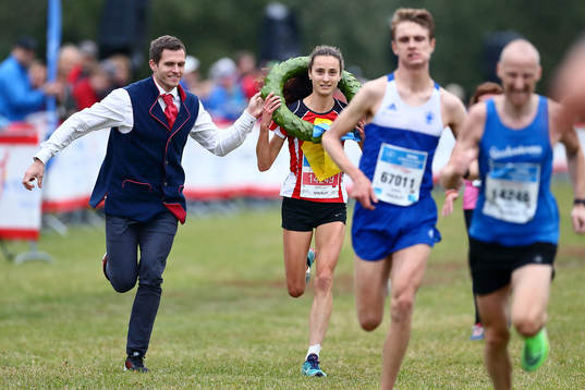 Vinnaren i klassen Kvinnor 15 km Anastasia Denisova