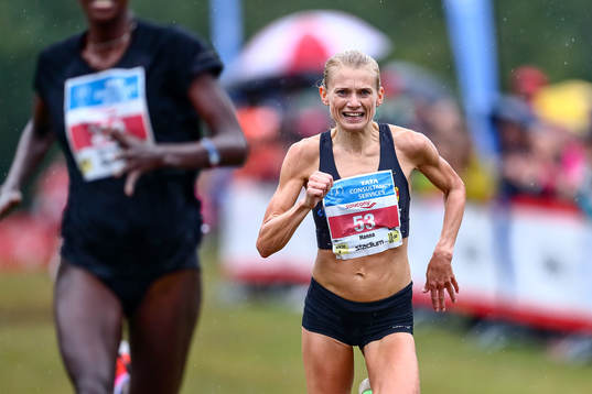 Trean i Kvinnor 30 km Hanna Lindholm Huddinge AIS med tiden