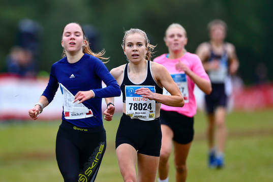 Maja-Lina Sande Gellivare Skidallians IK tvåa i F19