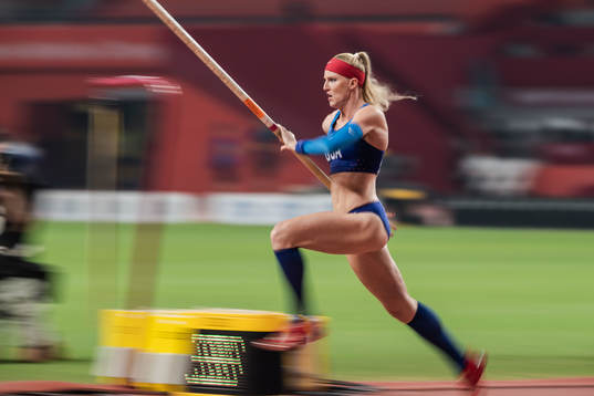 Sandi Morris of USA