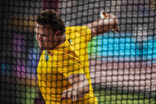 Daniel Ståhl of Sweden