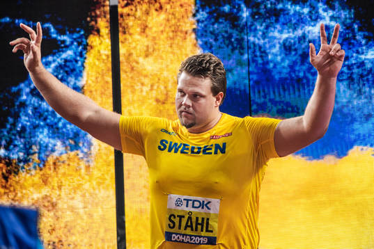 Daniel Ståhl of Sweden