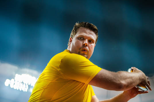 Daniel Ståhl of Sweden