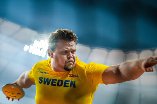 Daniel Ståhl of Sweden