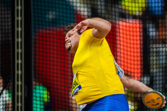 Daniel Ståhl of Sweden