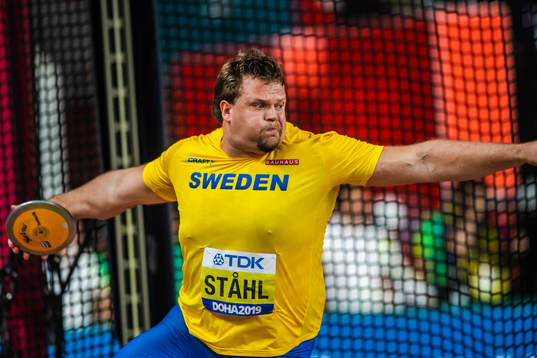 Daniel Ståhl of Sweden
