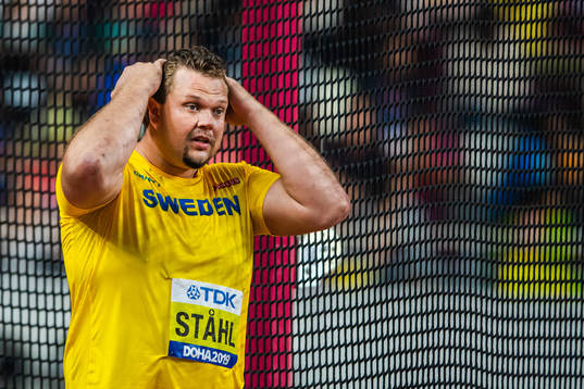 Daniel Ståhl of Sweden