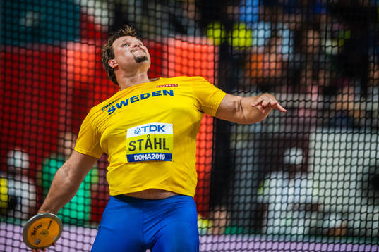 Daniel Ståhl of Sweden