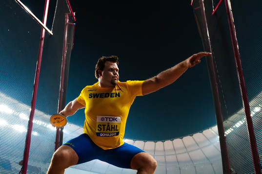 Daniel Ståhl of Sweden