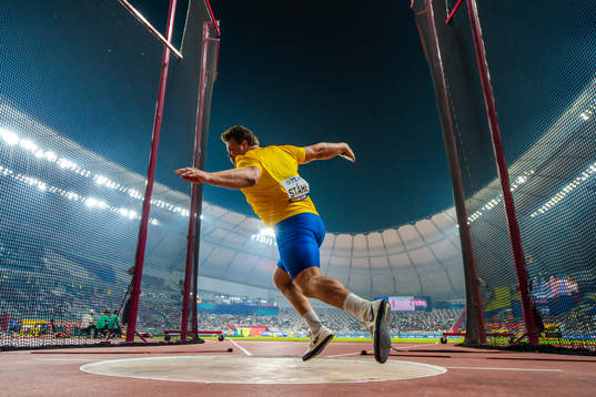 Daniel Ståhl of Sweden