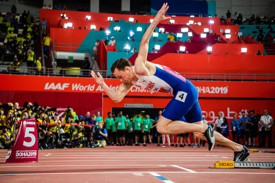 Karsten Warholm of Norway