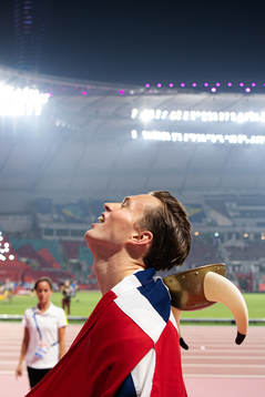Karsten Warholm of Norway