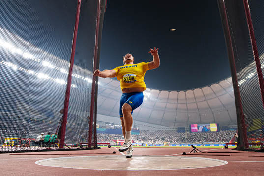 Daniel Ståhl of Sweden
