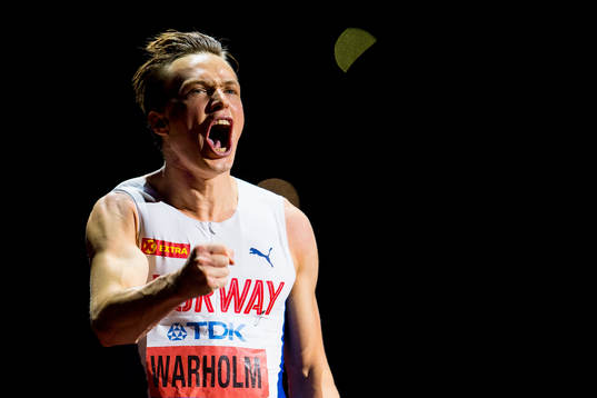 Karsten Warholm of Norway