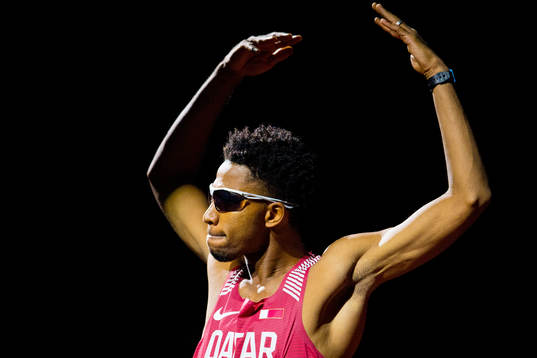 Abderrahaman Samba of Qatar