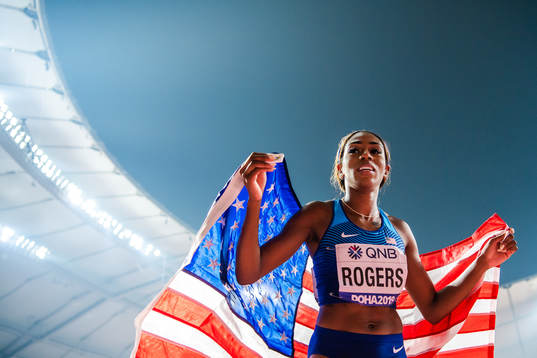 Raevyn Rogers of USA