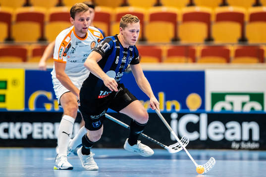 Höllvikens Lukas Eldholm och Helsingborgs Gustav Svensson