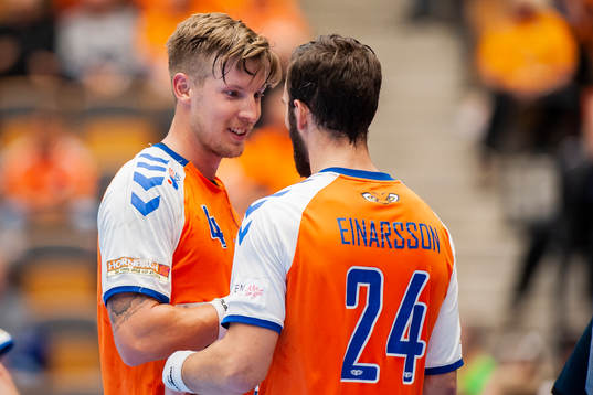 Kristianstads Adam Nyfjäll och Teitur Örn Einarsson