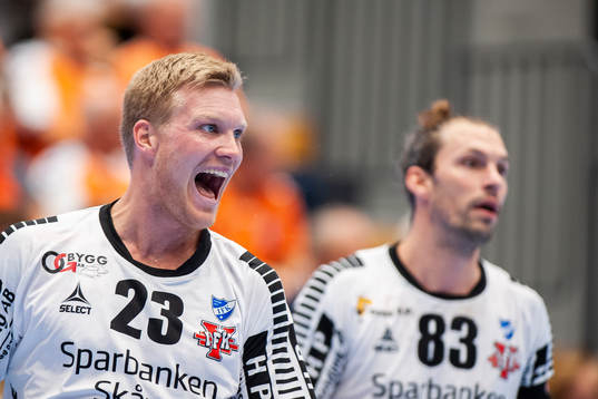 IFK Ystads Jesper Gustavsson agerar