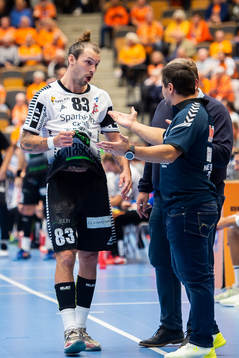 Kristianstads tränare Ljubomir Vranjes och IFK Ystads