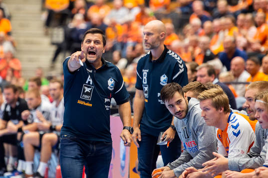 Kristianstads tränare Ljubomir Vranjes agerar