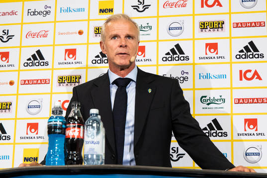 Head coach of the U21 team Roland Nilsson