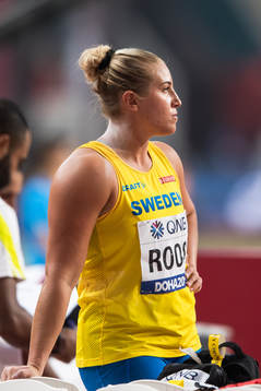 Fanny Roos of Sweden looks dejected when competing in