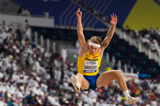 Fredrik Samuelsson of Sweden