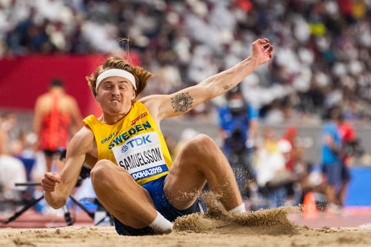 Fredrik Samuelsson of Sweden